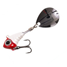 Тейл-спіннер Fladen Conrad Vibra Tail 10g #Hot Red/Silver (16-0810-17)