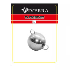 Розбірна вольфрамова чебурашка Viverra 20g Electroplated silver (1шт) (20TCBS-ES)