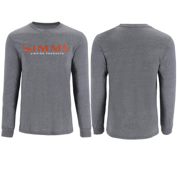 Реглан Simms Logo Shirt LS Athletic Heather XL (13626-1099-50)
