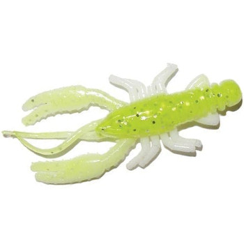 Силікон Big Bite Baits Craw 1.5" 10pc #Lemon Meringue (2317427)
