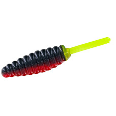 Силікон Big Bite Baits Panfish Minnow 1.5" 10pc #Red/Black Lam Chart Tail (2317525)