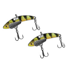 Цикада SteelShad Mini 44mm 7g 2pc #Yellow Perch (2317780)