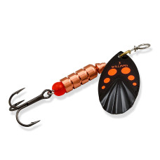 Блешня Williams Vortex Garni UV 5.67gr #Black Orange Dots On Silver (V2D-BKORD)