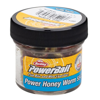 Силікон Berkley PowerBait Power Honey Worm 25mm 60g #Red/Yellow (1546775)