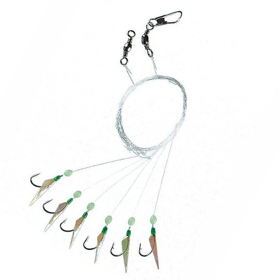 Морський монтаж Fladen Ghost Sabiki 6 hook size 6 0.35mm (1372-6)