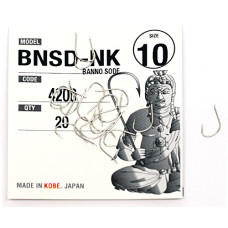 Гачки Fudo Banno Sode Nickel 10 (20 шт.) (FHNK420010)