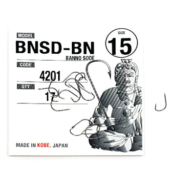 Гачки Fudo Banno Sode Black 15 (17 шт.) (FH BN 4201 15)
