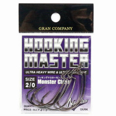 Гачок офсетний Varivas Nogales Hooking Master, Monster, #2/0 (ы119778)