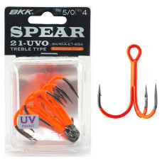 Тройник BKK Spear-21 UVO #5/0 (A-ET-6154)