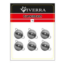 Розбірна вольфрамова чебурашка Viverra 3g Natural (6шт) (3TCBS)