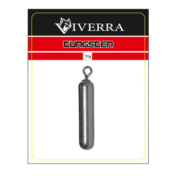 Груз дроп шот вольфрам Viverra 21g Natural (1шт) (34TSDR)
