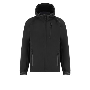 Куртка Viverra Softshell Infinity Hoody Black S (РБ-2239051)