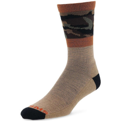 Шкарпетки Simms Daily Sock Woodland Camo XL (13451-569-50)