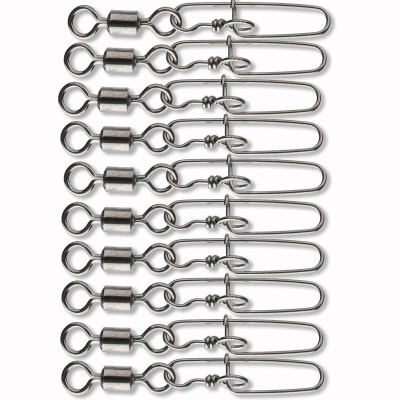 Вертлюжок з застібкою Daiwa Super Safe Lure Swivel Type II №2 2.8kg 10pcs (14905-302)