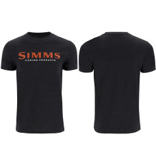 Футболка Simms Logo T-Shirt Dark Gunmetal Heather XXL (12803-1293-60)