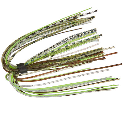 Силіконова юбка ZMAN Banded Skirtz 5pc #Bhite Dlight (ZM-SK042PK5)