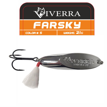 Кастмастер Viverra FARSKY 21g Silver (2342616)