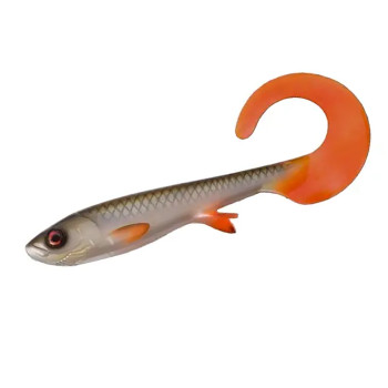 Силікон Wolfcreek Lures Curly 22 220mm+tail 75g #C076 Real Roach (WCL-CURLY22-C076)