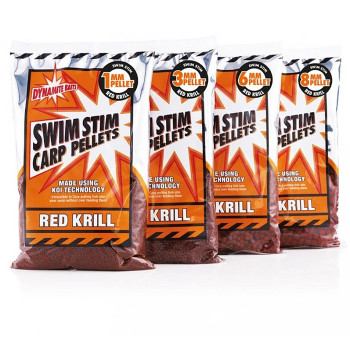Пелетс Dynamite Baits Swim Stim Red Krill Pellets 8mm 900g (DY216)