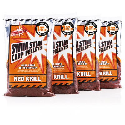 Пелетс Dynamite Baits Swim Stim Red Krill Pellets 8mm 900g (DY216)