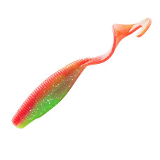 Плаваючий силікон ZMAN Streakz Curly Tailz 4" 5pc #Nuked Chicken Glow (STKCRL-241PK5)