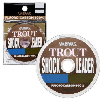 Флюорокарбон Varivas Trout Shock Leader Fluoro 30m #0.5 2lbs 0.117mm (VA 14261)
