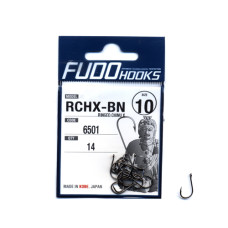 Гачки Fudo Ringed Chinu X Black 10 (14 шт.) (FHBN650110)