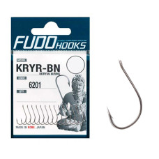 Гачки Fudo Keiryu W/Ring Black 9 (14 шт.) (FHBN62019)