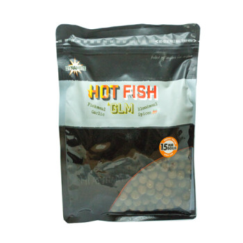 Бойли Dynamite Baits Hot Fish & GLM 15mm 1kg (DY1008)