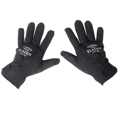 Рукавички Fladen Neoprene Gloves Black XXL Split Finger (22-1815-XXL)