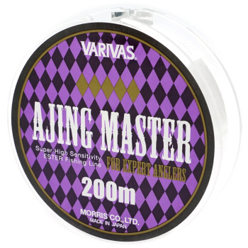 Жилка Varivas Ajing Master Ester 200m 0.64kg 0.09mm (VA 15632)