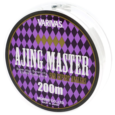 Жилка Varivas Ajing Master Ester 200m 0.64kg 0.09mm (VA 15632)