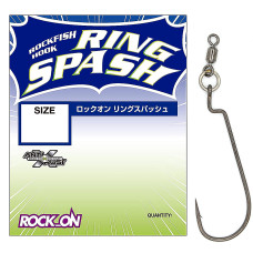 Гачок оффсетный Varivas Rock-On Ring Spash #3 4pcs (VA 68531)