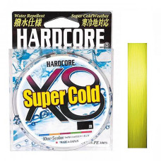 Шнур Duel Hardcore Super Cold X8 150m Hi-Vis Yellow 5.8kg 0.13mm #0.6 (H4473-Y)