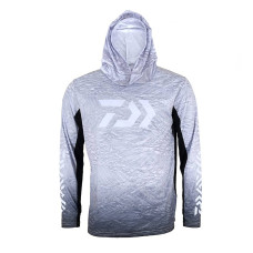 Худі Daiwa Sun Protection Hoodie Gray XXL (2291606)