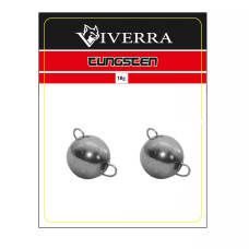 Розбірна вольфрамова чебурашка Viverra 18g Natural (2шт) (18TCBS)