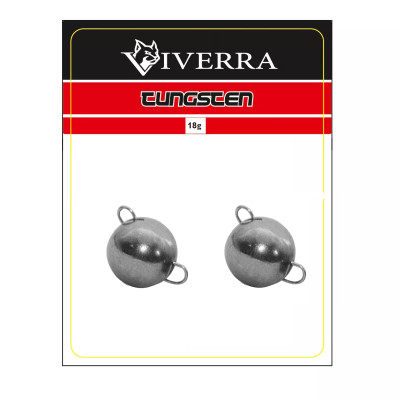 Розбірна вольфрамова чебурашка Viverra 18g Natural (2шт) (18TCBS)