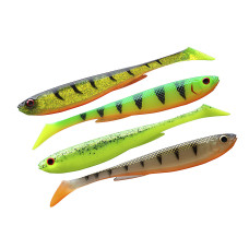 Силікон Daiwa Prorex Slim Shady Flash Set 75mm 3.3g 5pcs #Color Mix 2 (15100-601)