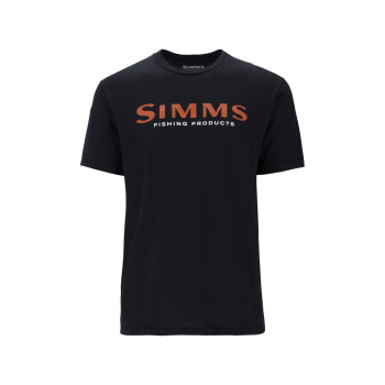 Футболка Simms Logo T-Shirt Jet Black S (12803-1292-20)
