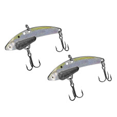 Цикада SteelShad Mini 44mm 7g 2pc #Threadfin Shad (2317782)