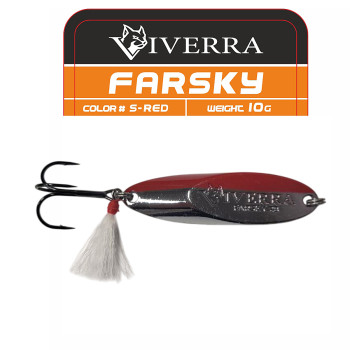Кастмастер Viverra FARSKY 10g Red-Silver (2342596)