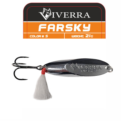 Кастмастер Viverra FARSKY 21g Black-Silver (2342617)