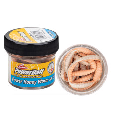 Cилікон Berkley PowerBait Power Honey Worm 25mm 60g #Orange Pearl (1546774)