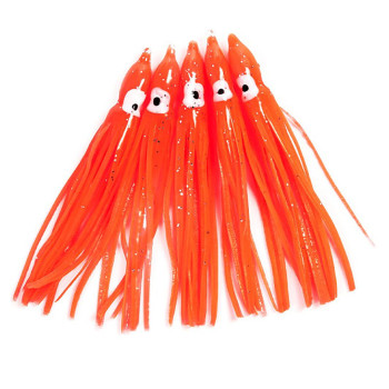 Октопус Fladen 15cm 5pcs Red (20-M15-17)