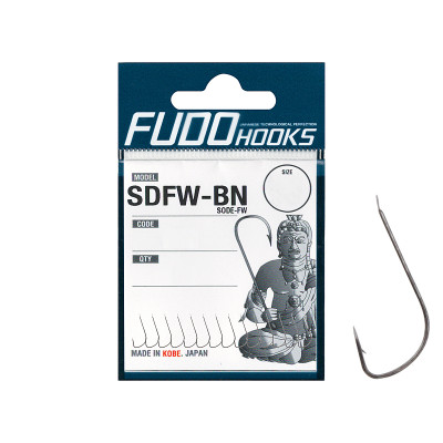Гачки Fudo Sode FW Brown 10 (15 шт.) (FHBR660310)