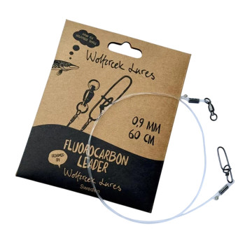 Повідець Wolfcreek Lures Fluorocarbon Leader 60сm 0.9mm (WCL-TT-LEADER-FC-0.9MM)