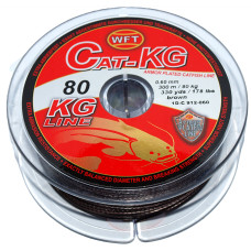 Волосінь WFT CAT 80kg 0.60mm 300m brown (1D-C 912-060)