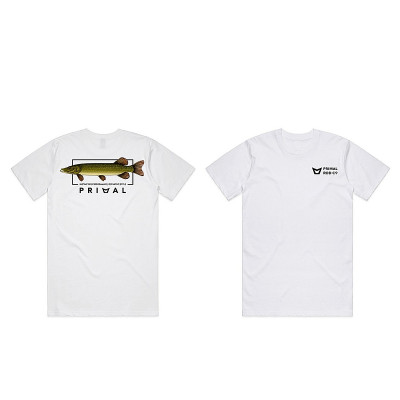 Футболка Primal Artist Tee Pike White L (PRH-PAT-PIW-L)