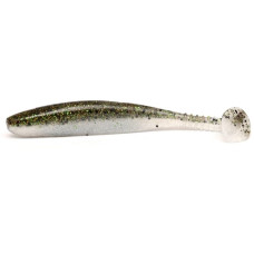 Силікон Daiwa Tournament D`Fin 100mm 7pc #Green/Pearl (16500-110)