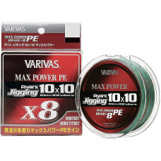 Шнур Varivas Avani Jigging Max Power X8 10*10 Multicolor 200m 10.8kg 0.185mm #1.2 (РБ-634312)